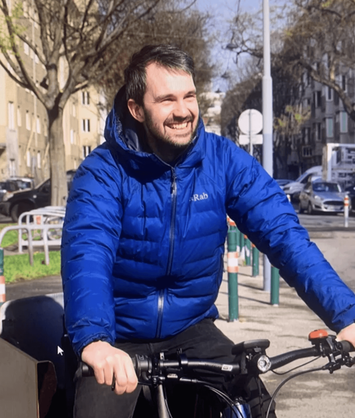 Matthew Bibby at work